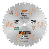 CMT 250.024.10 ITK XTreme Industrial Rip Saw Blade, 10-Inch x 24 Teeth ATB Grind with 5/8-Inch Bore